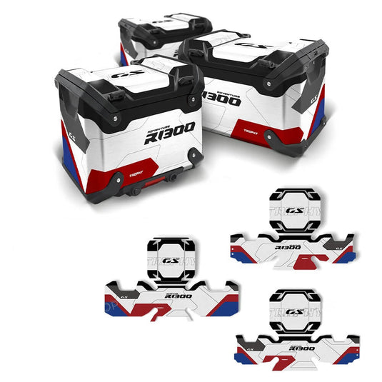 Autocolantes malas alumínio BMW R1300GS Adventure – kit completo montado