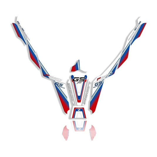 Kit protetor depósito gel 3D BMW F850GS com adesivos laterais