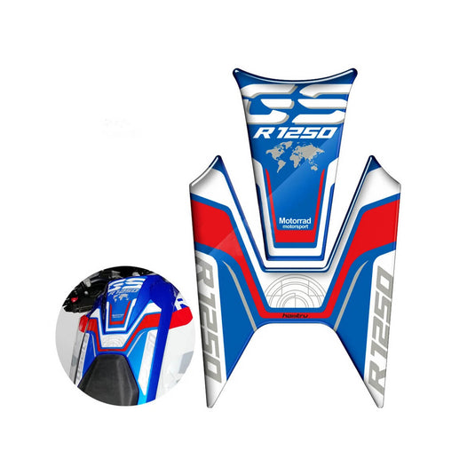 Autocolante protetor de depósito 3D em resina para BMW R1250GS 2018-2020 - proteção anti-risco premium