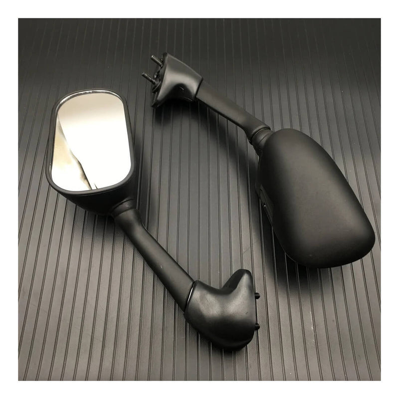 Carregue imagem no visualizador da galeriaPar de espelhos retrovisores ABS preto para Yamaha YZF-R1 2002-2006
