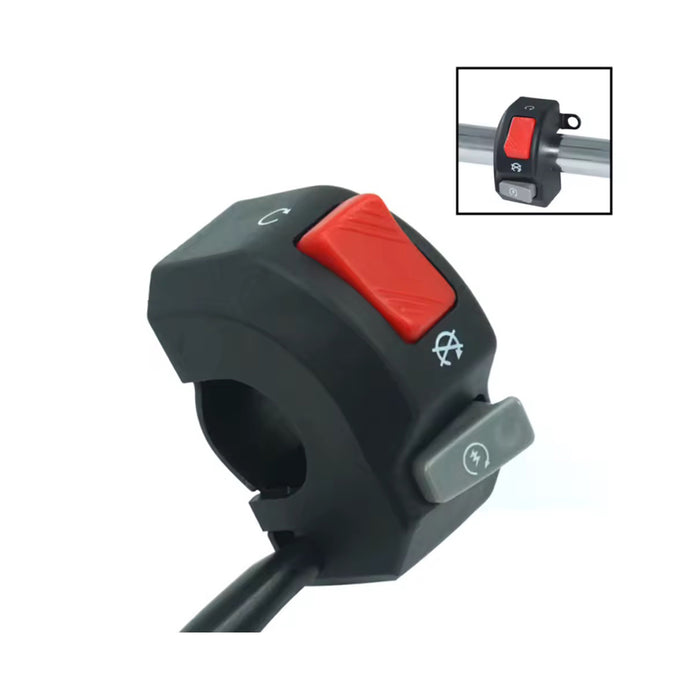 Comutador interruptor corta-corrente e arranque