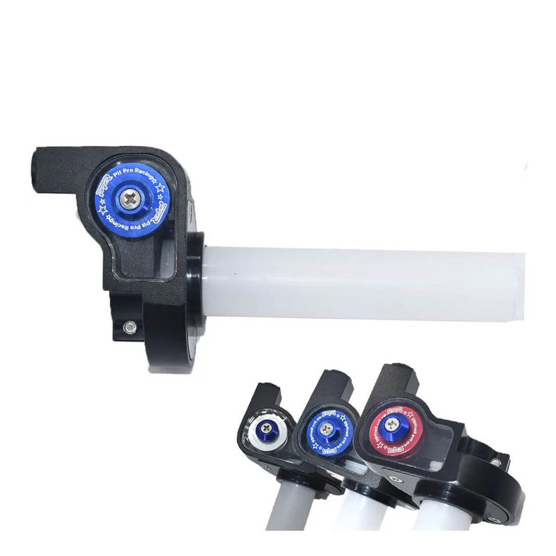 Load image into Gallery viewer, Punho acelerador rápido em alumínio para moto, ATV e pit bike - vista frontal 

