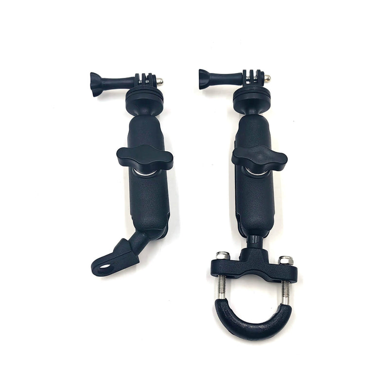 Carregue imagem no visualizador da galeriaSuporte para GoPro/Insta360/DJI - Fixação em guiador ou espelho retrovisor de moto
