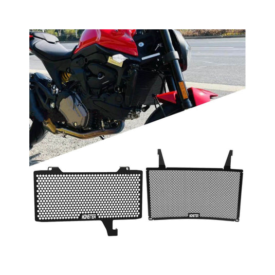 Protetor de radiador alumínio CNC para Ducati Monster 937/950 2021-2024 