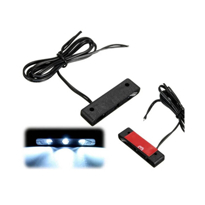 Luz LED para matrícula - Iluminação branca impermeável 12V