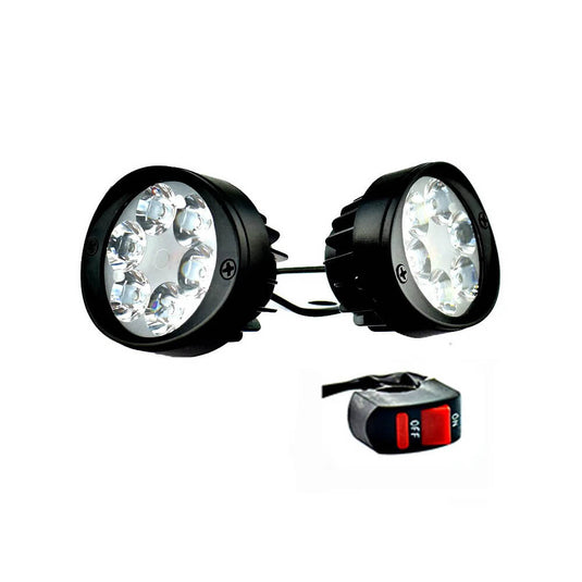 Faróis Auxiliares LED - 6 LEDs 600LM Impermeáveis