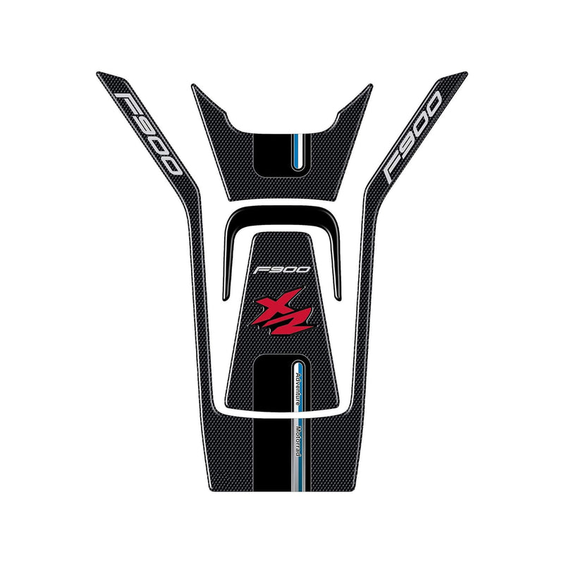 Load image into Gallery viewer, Protetor de depósito 3D em resina epóxi para BMW F900XR com propriedades anti-risco e resistência UV
