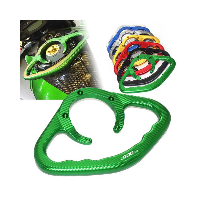 Load image into Gallery viewer, Pega passageiro CNC alumínio Kawasaki Z900RS - vista principal em várias cores disponíveis
