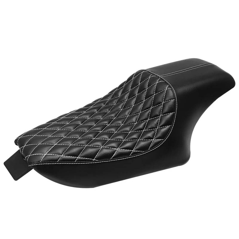 Load image into Gallery viewer, Banco duplo preto em couro sintético para Harley Sportster XL 883 1200 
