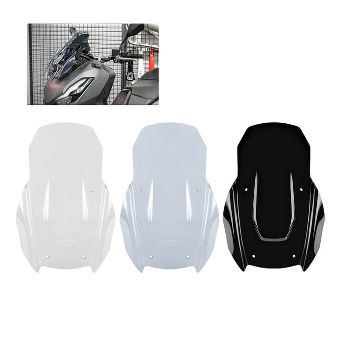 Para-brisas policarbonato Honda ADV350 2022-2024 proteção vento pedras detritos condução confortável