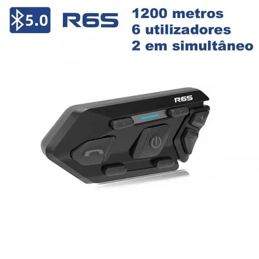 Carregue imagem no visualizador da galeriaIntercomunicador R6S bluetooth
