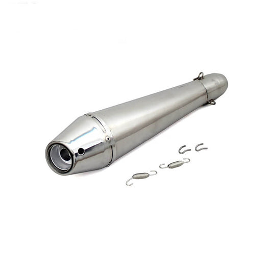 Ponteira de escape Universal aço inoxidável 38-51 mm com DB killer silenciador