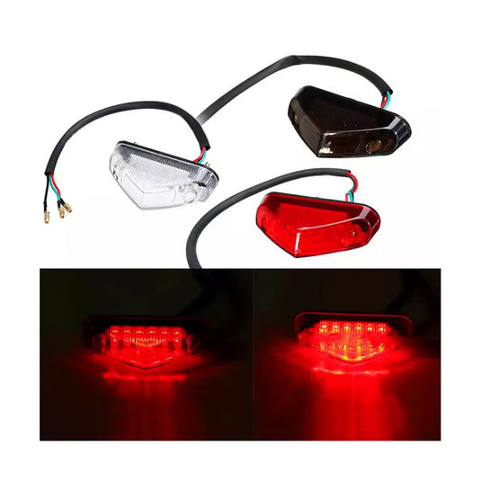 Farolim traseiro universal LED para moto