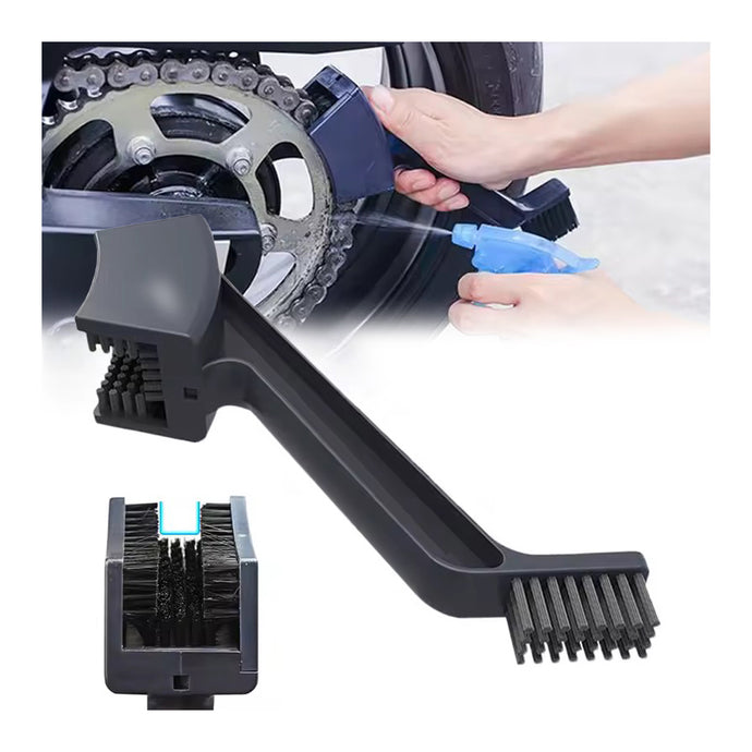 Escova de limpeza para correntes de moto
