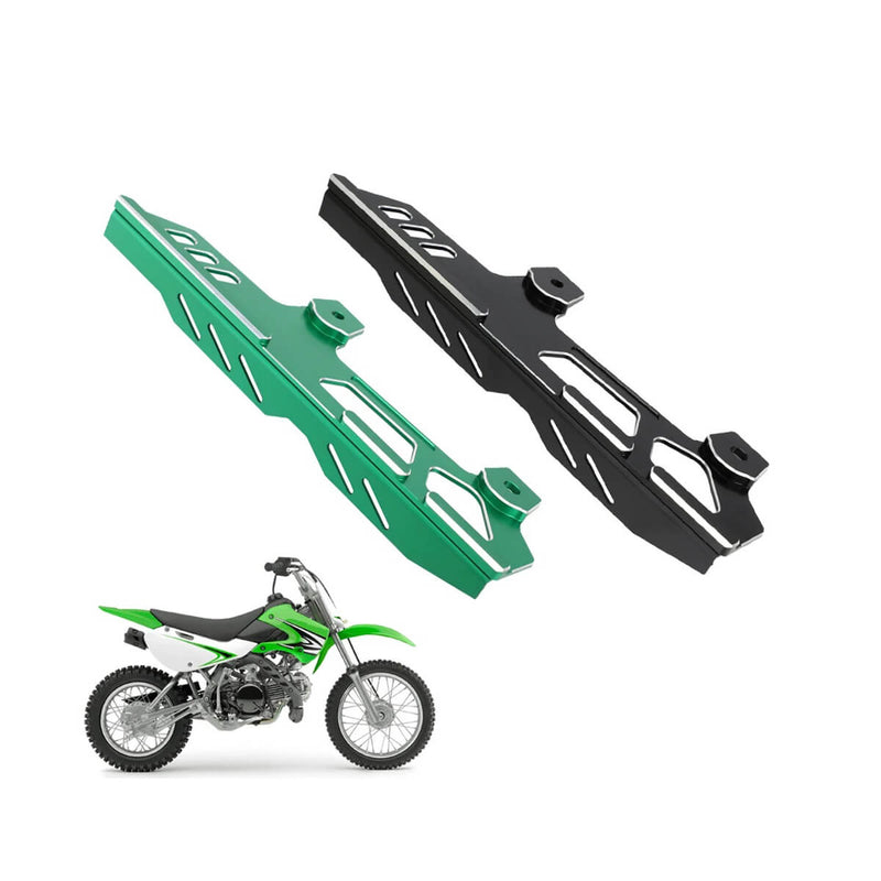 Load image into Gallery viewer, Proteção de corrente alumínio Kawasaki KLX110 KLX110L 2002 a 2023
