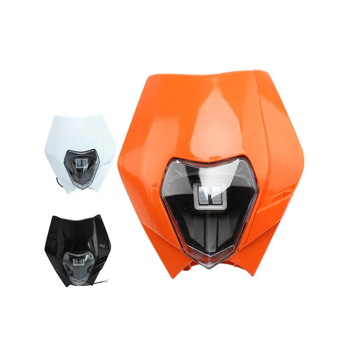 Farol LED Universal para Moto KTM EXC SX XC XCW - Motocross e Supermoto
