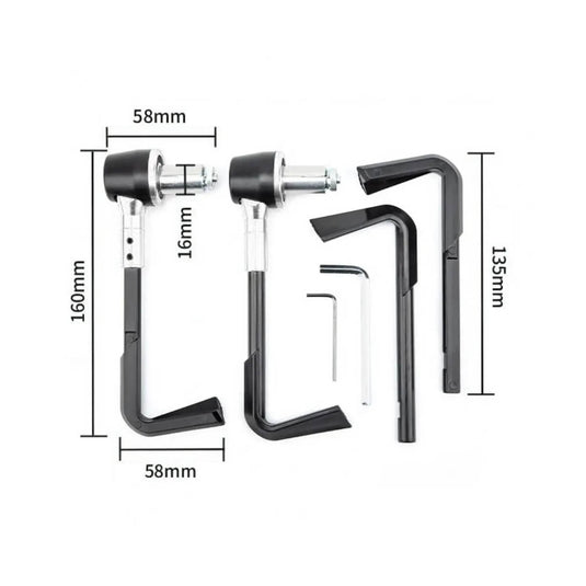 Par protetor alavanca travão e embraiagem ajustável