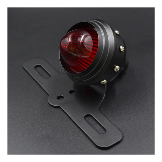 Farolim traseiro metal LED suporte matrícula