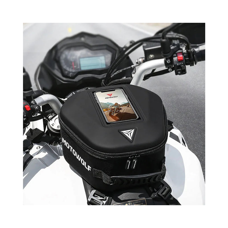 Carregue imagem no visualizador da galeriaBolsa de depósito magnética para moto - Multifuncional e impermeável
