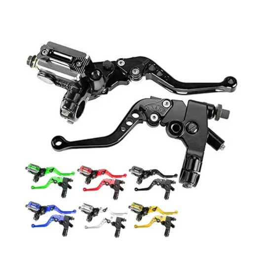 Manetes de travão e embraiagem ajustáveis universais 22 mm