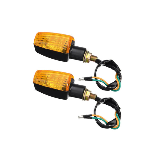 Piscas 12V - Par universal âmbar