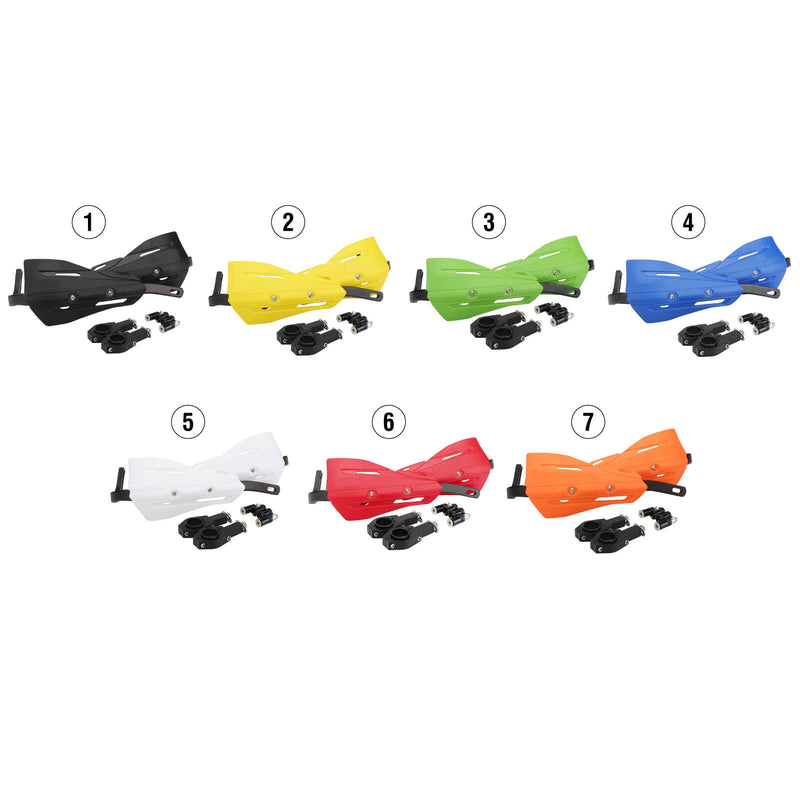 Carregue imagem no visualizador da galeriaProtetores de Mãos Universais 22-28mm Motocross Enduro - Suportes em Alumínio
