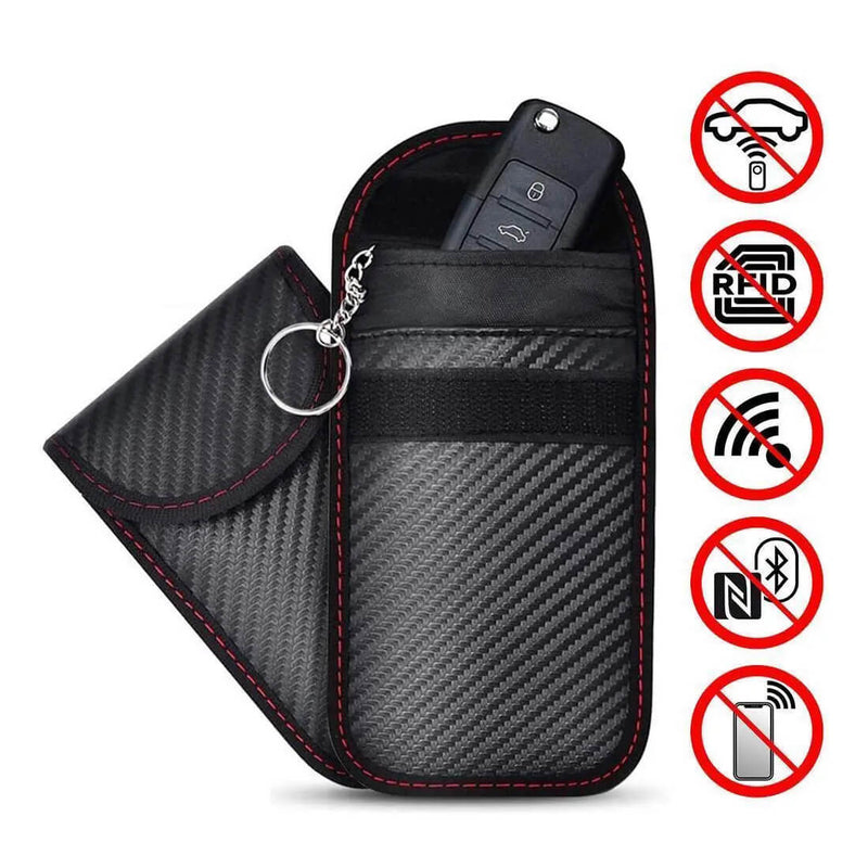 Load image into Gallery viewer, Bolsa Faraday moto – dimensões compactas 8 x 5 x 1 cm
