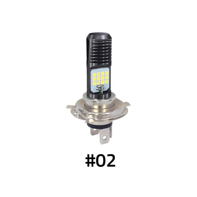 Carregue imagem no visualizador da galeriaLâmpada LED moto farol frontal - modelo H4 detalhe do dissipador
