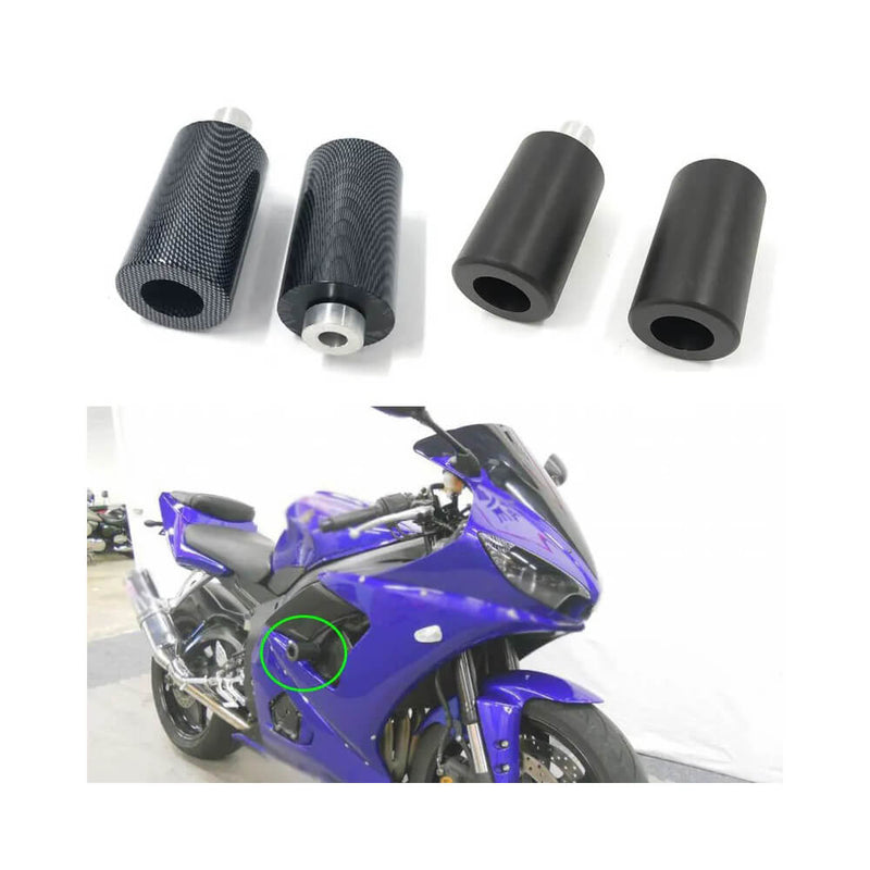 Carregue imagem no visualizador da galeriaProteção de motor para Yamaha R6S 2006-2008 aspeto fibra de carbono
