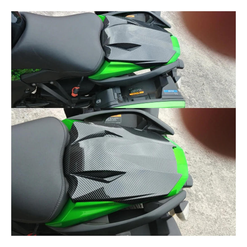 Load image into Gallery viewer, Cobertura monolugar desportiva Kawasaki Z1000SX instalada na moto 
