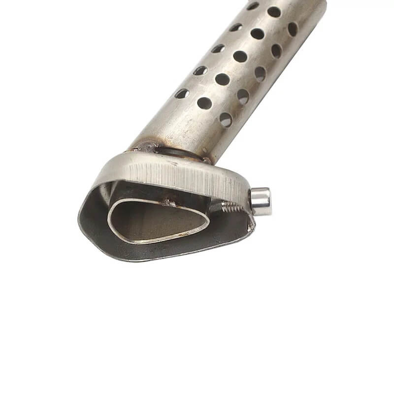 Carregue imagem no visualizador da galeriaDetalhe do silenciador DB Killer universal compatível com diversos modelos de escape aftermarket para moto
