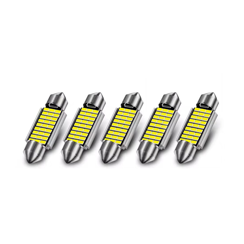 Load image into Gallery viewer, Conjunto lâmpadas CANBUS LED C5W C10W 6000K 12V
