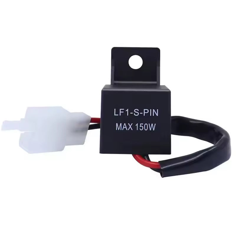 Carregue imagem no visualizador da galeriaRelé intermitente LED para motos 12V - 2 pinos universal
