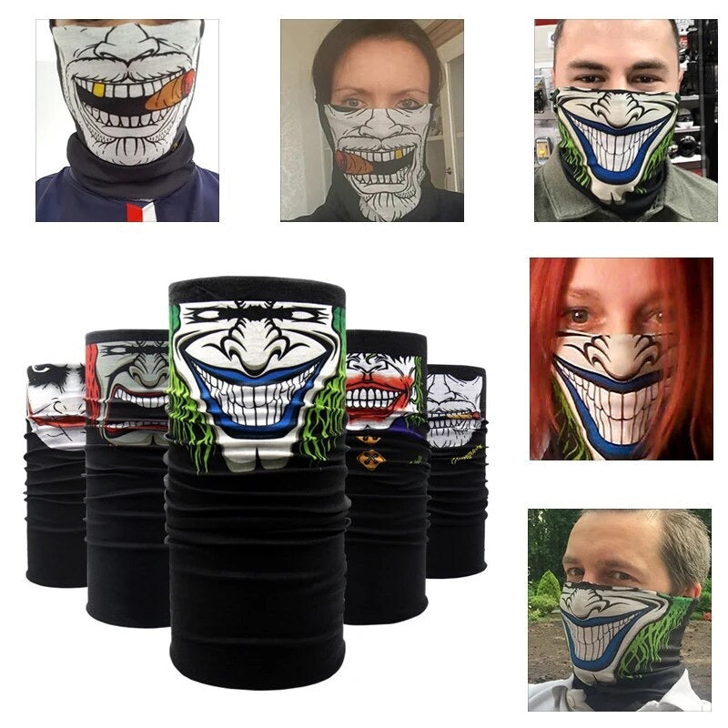 Load image into Gallery viewer, Gola impressa com desenhos máscara facial lenço
