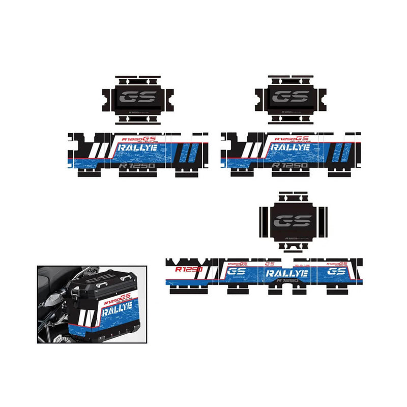 Load image into Gallery viewer, Autocolantes Proteção Malas Alumínio BMW R1200GS R1250GS Adventure - PVC Impermeável
