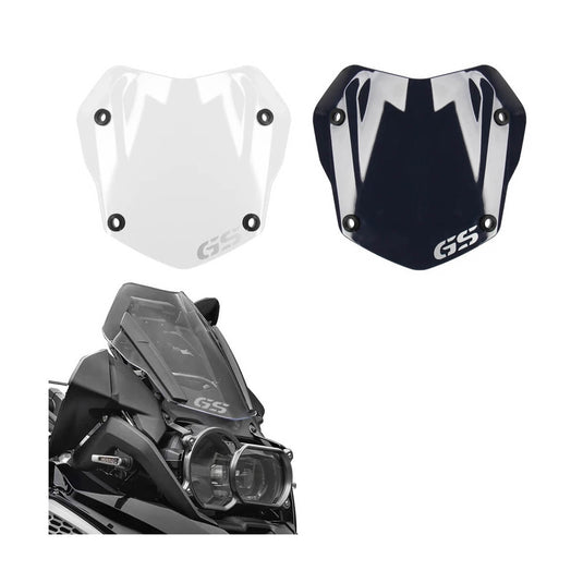 Viseira BMW R1200GS proteção aerodinâmica contra vento e detritos fumado escuro 