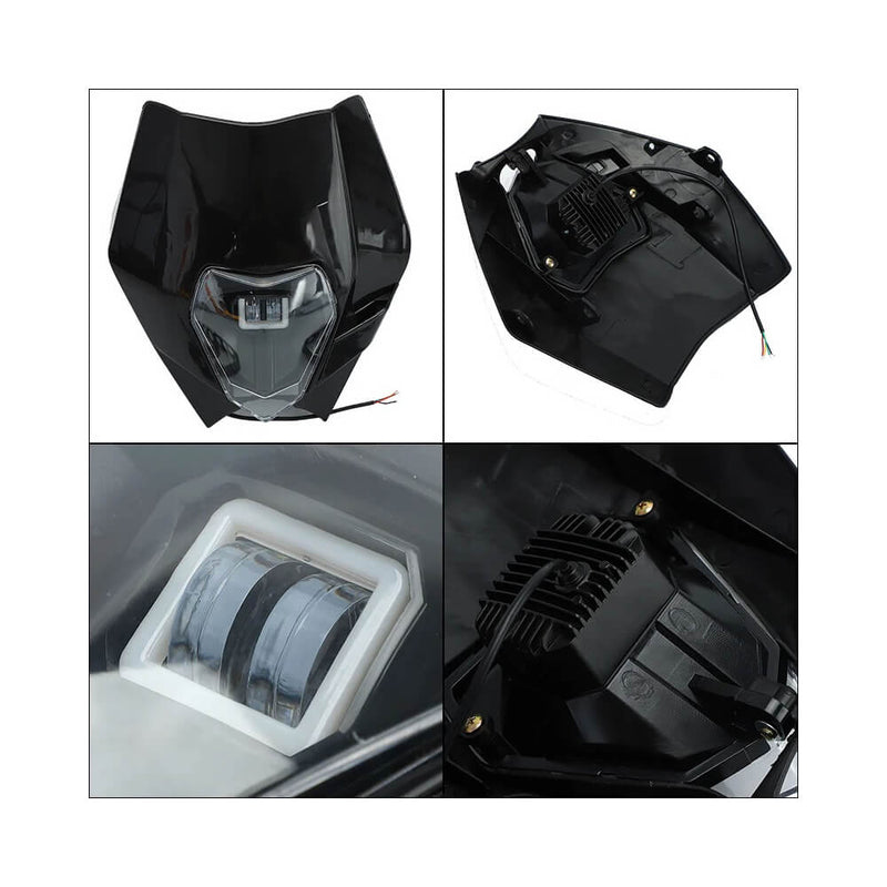 Load image into Gallery viewer, Farol LED Universal para Moto KTM EXC SX XC XCW - Motocross e Supermoto
