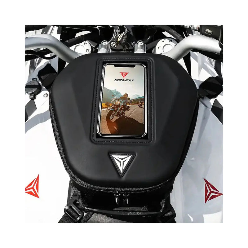 Carregue imagem no visualizador da galeriaBolsa de depósito magnética para moto - Multifuncional e impermeável
