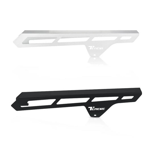 Proteção de corrente alumínio CNC para Yamaha Tenere 700 e XT660Z em prateado