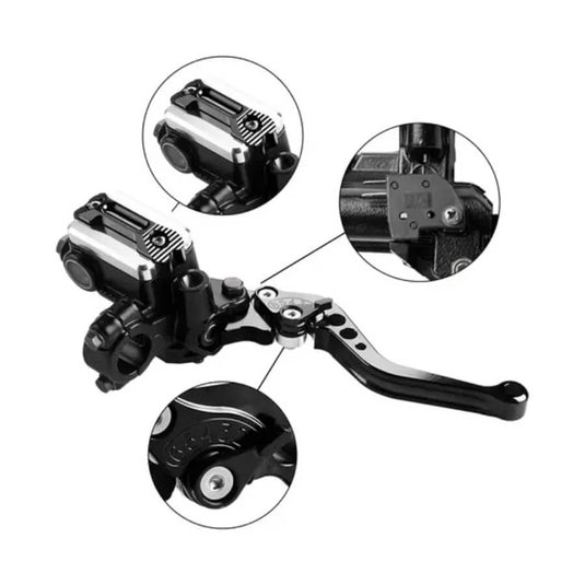 Manetes de travão e embraiagem ajustáveis universais 22 mm