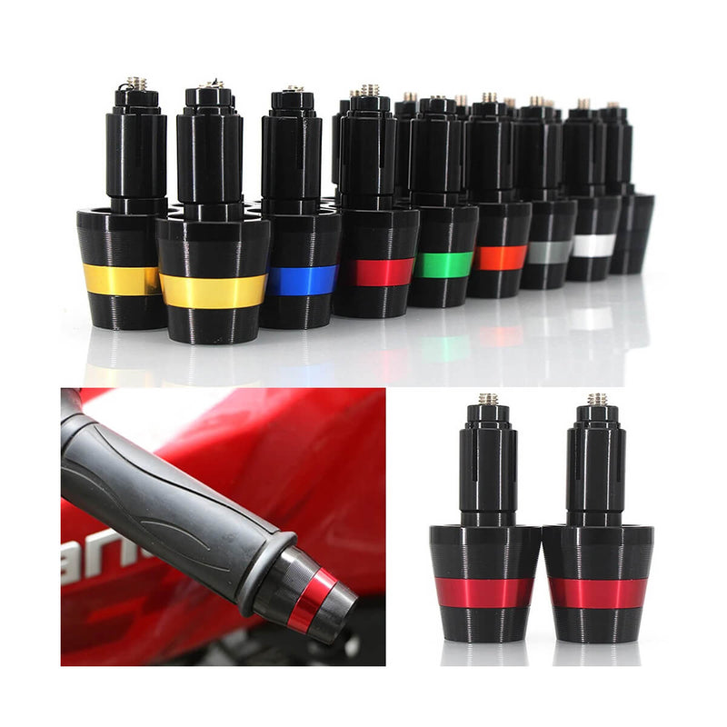 Carregue imagem no visualizador da galeriaContrapesos para Guiador de Moto - Alumínio CNC 22 mm
