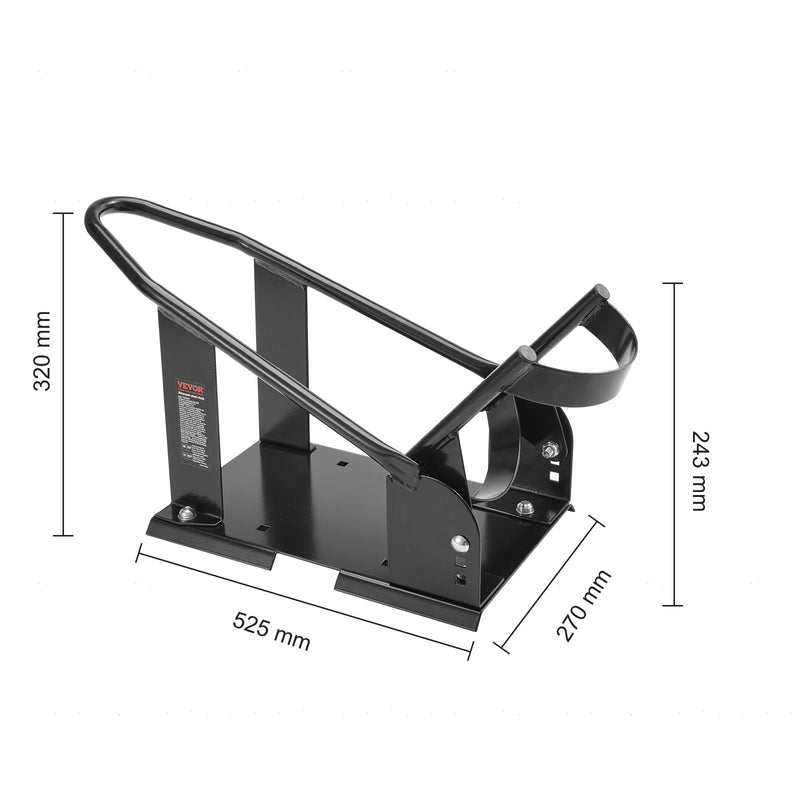 Carregue imagem no visualizador da galeriaCalço para roda de moto - Suporte ajustável 816 kg aço reforçado

