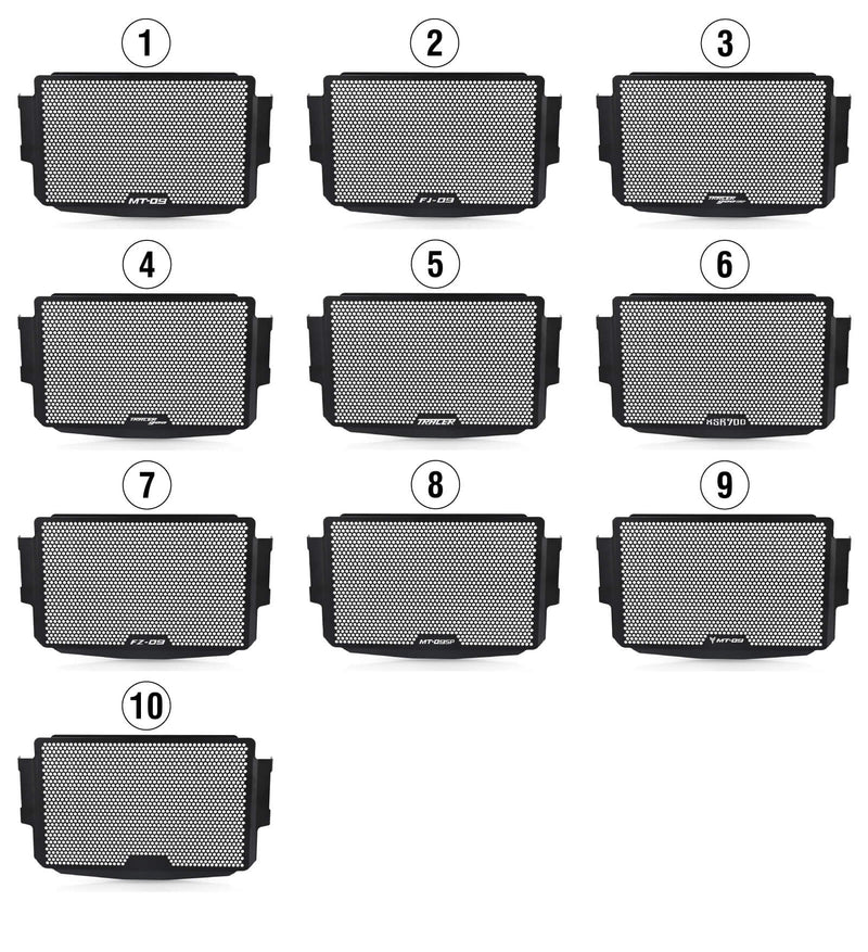 Load image into Gallery viewer, Grelha de Proteção de Radiador Yamaha MT-09 FZ-09 XSR900 Tracer 900 - Alumínio CNC
