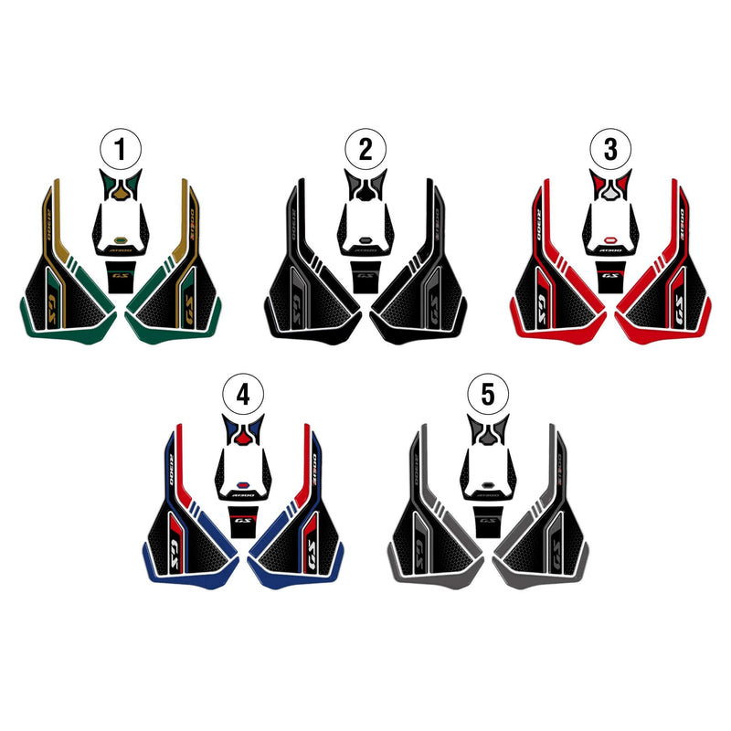 Load image into Gallery viewer, Autocolante protetor 3D para depósito BMW R1300GS Adventure com impressão digital 10 cores
