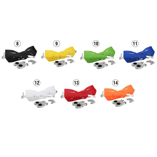 Protetores de Mãos Universais 22-28mm Motocross Enduro - Suportes em Alumínio