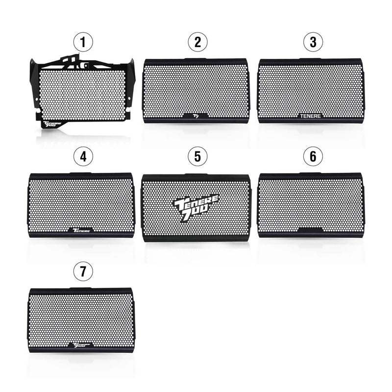 Carregue imagem no visualizador da galeriaGrelha de Proteção de Radiador Yamaha Ténéré 700 / T7 / Rally 2019-2024 - Alumínio CNC
