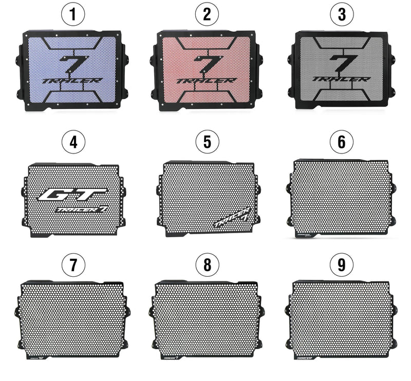 Load image into Gallery viewer, Grelha de Proteção de Radiador Yamaha Tracer 700 / Tracer 7 GT - Alumínio CNC
