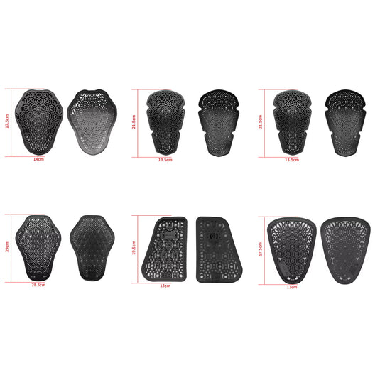 Proteção completa motociclista - kit proteções CE protetor dorsal
