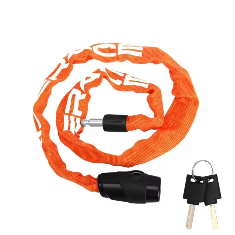 Carregue imagem no visualizador da galeriaCorrente antifurto moto - cadeado alta segurança 95 cm 2 chaves
