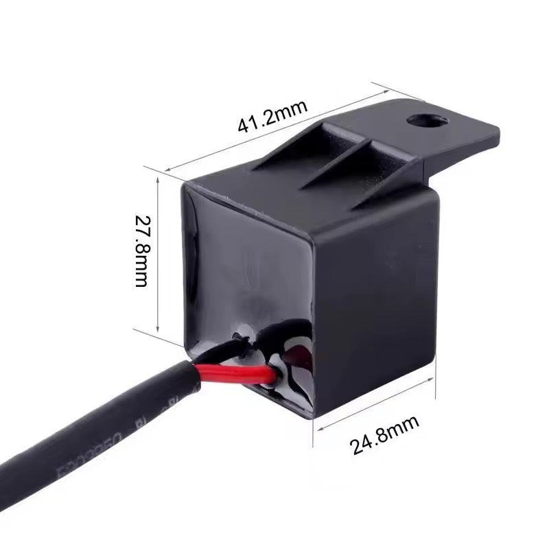 Carregue imagem no visualizador da galeriaRelé intermitente LED para motos 12V - 2 pinos universal
